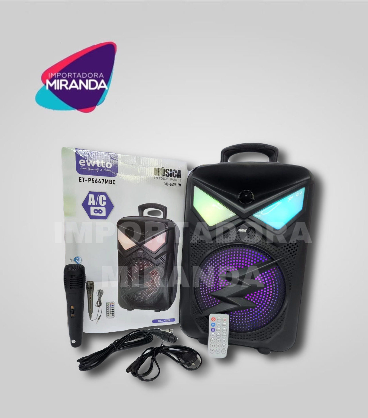 PARLANTE CON RAYO ETP5647