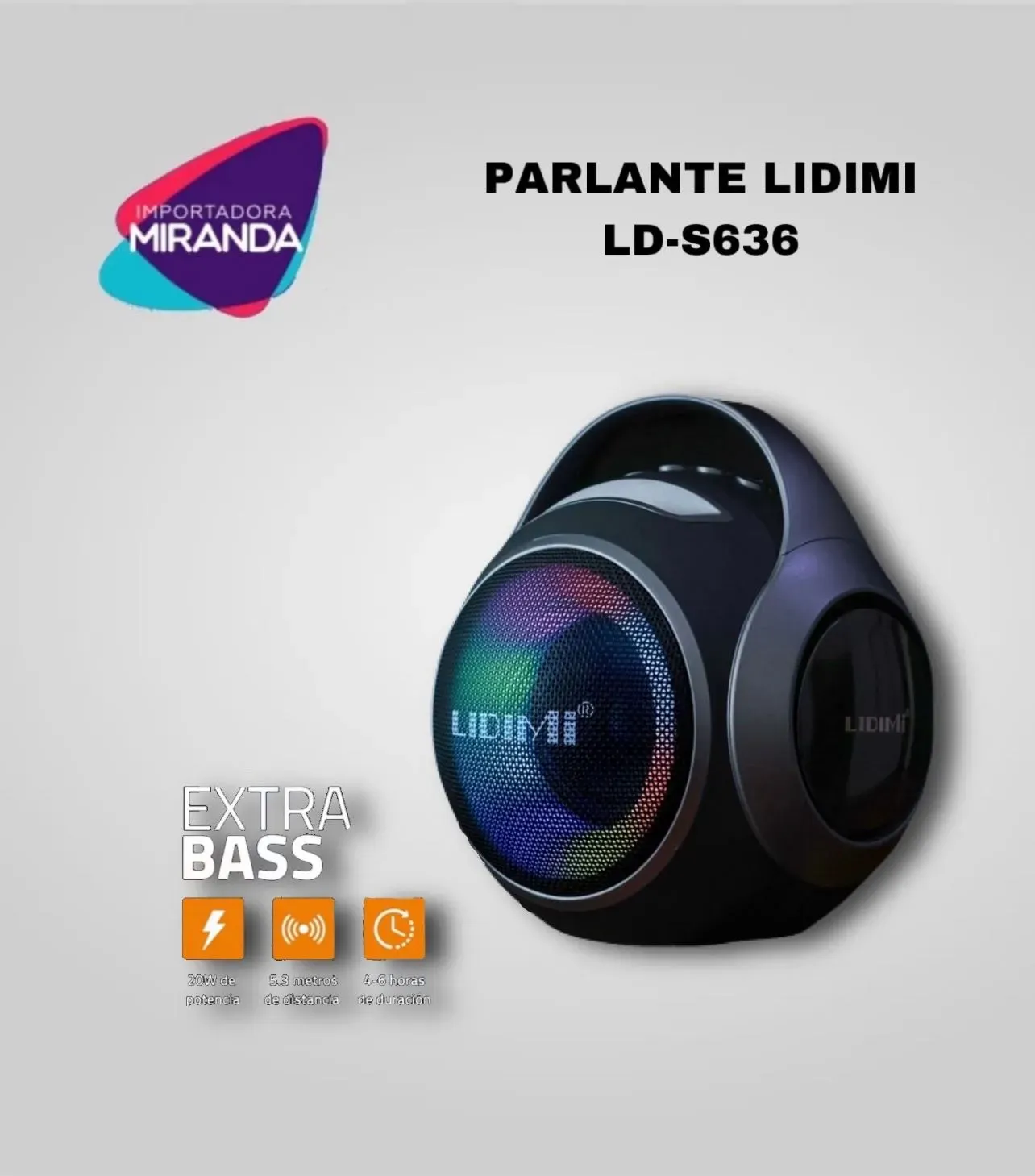 PARLANTE LIDIMI LD-S636
