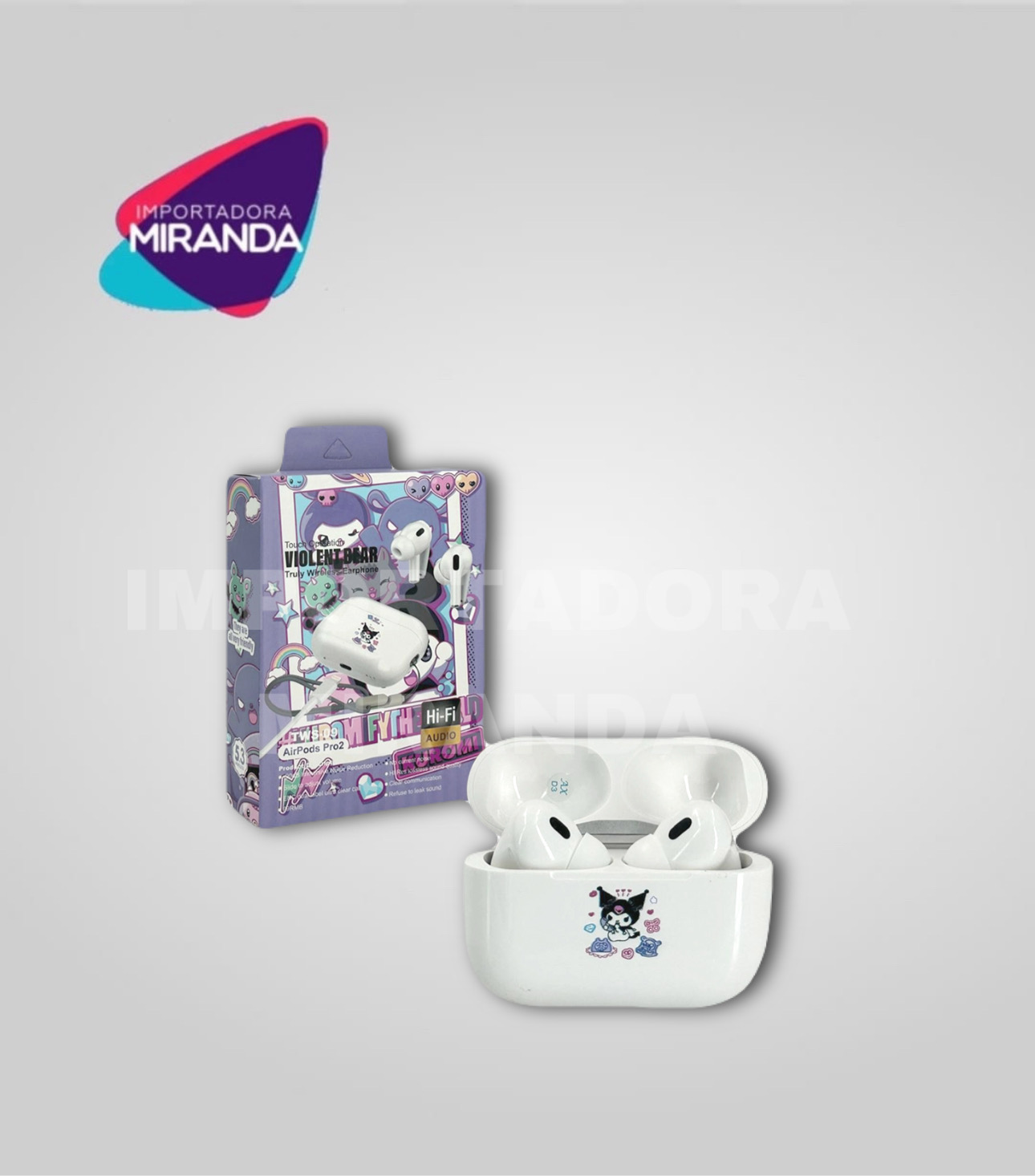 AIRPODS CON FIGURAS TWS09