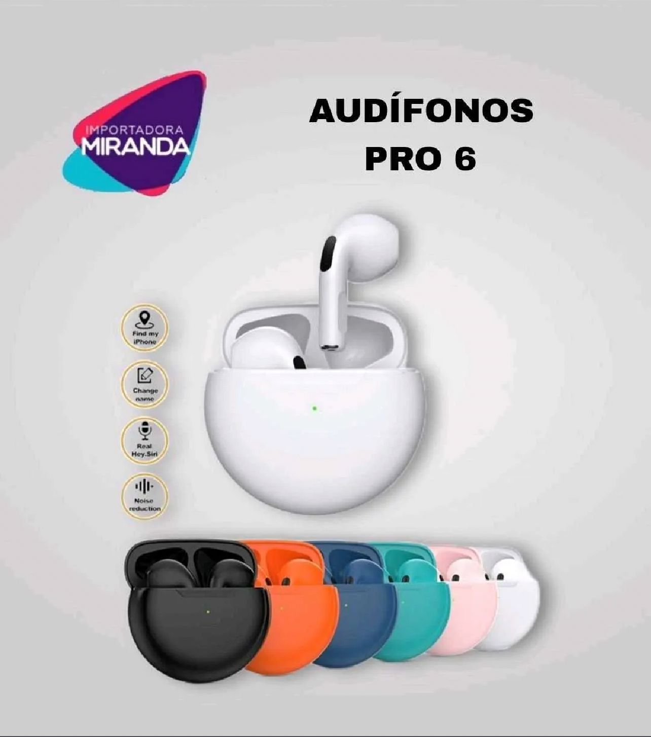 AUDIFONOS PRO 6