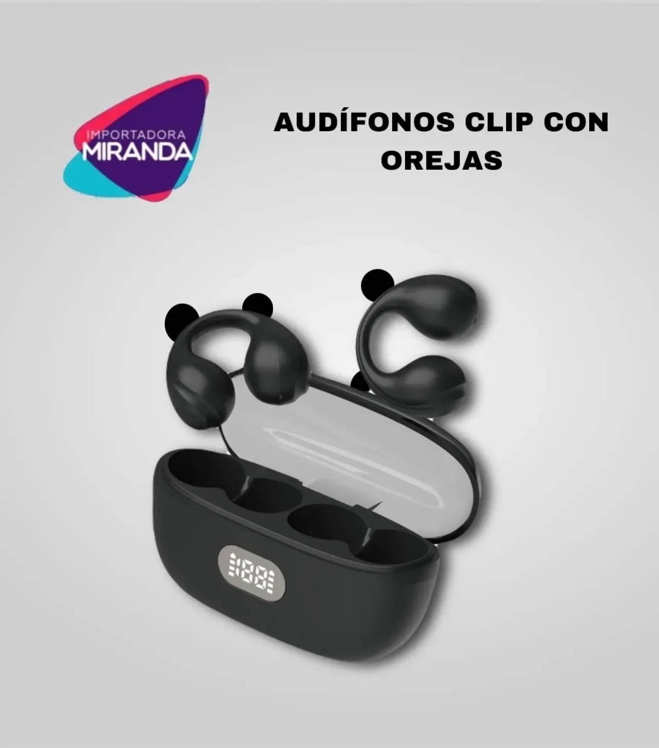 AUDÍFONOS CLIP CON OREJAS T280