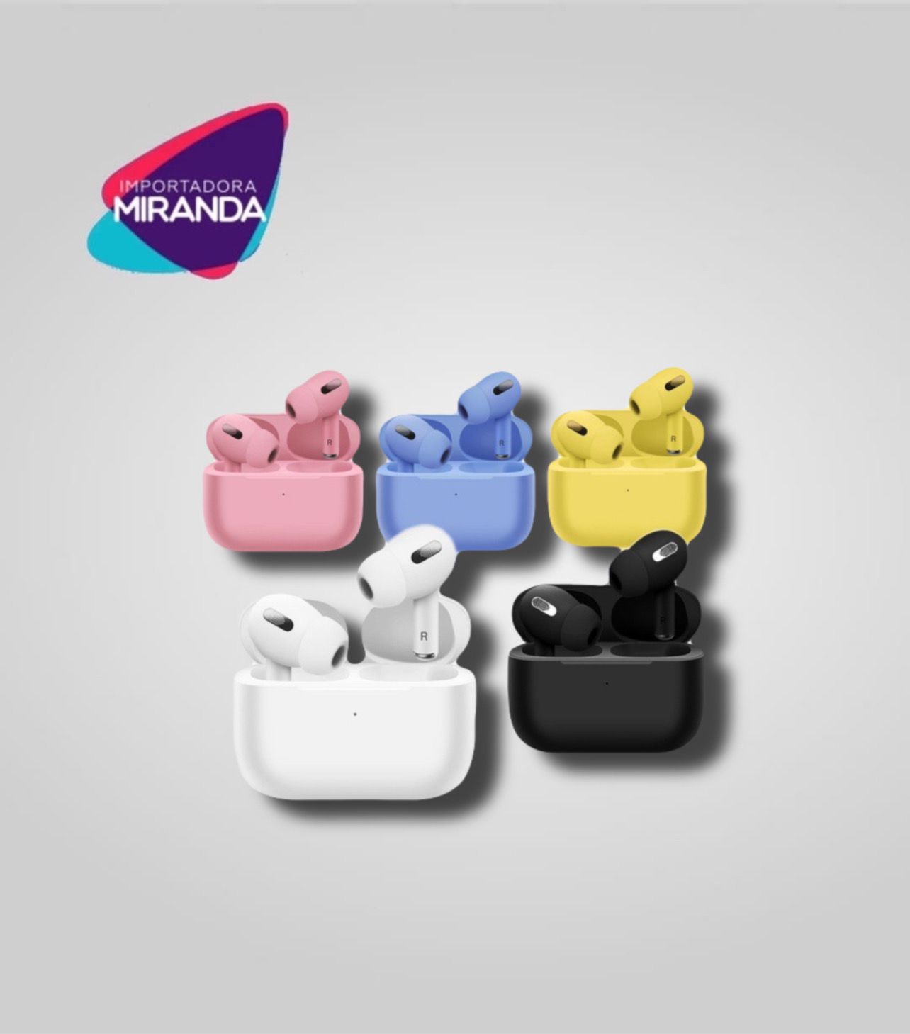 AUDIFONOS AIRPODS DE COLORES
