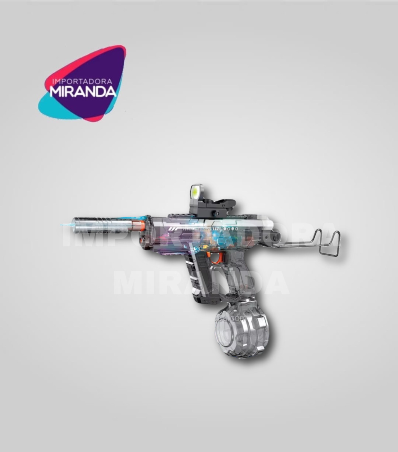 PISTOLA DE AGUA UZI SIN LUZ KB1339