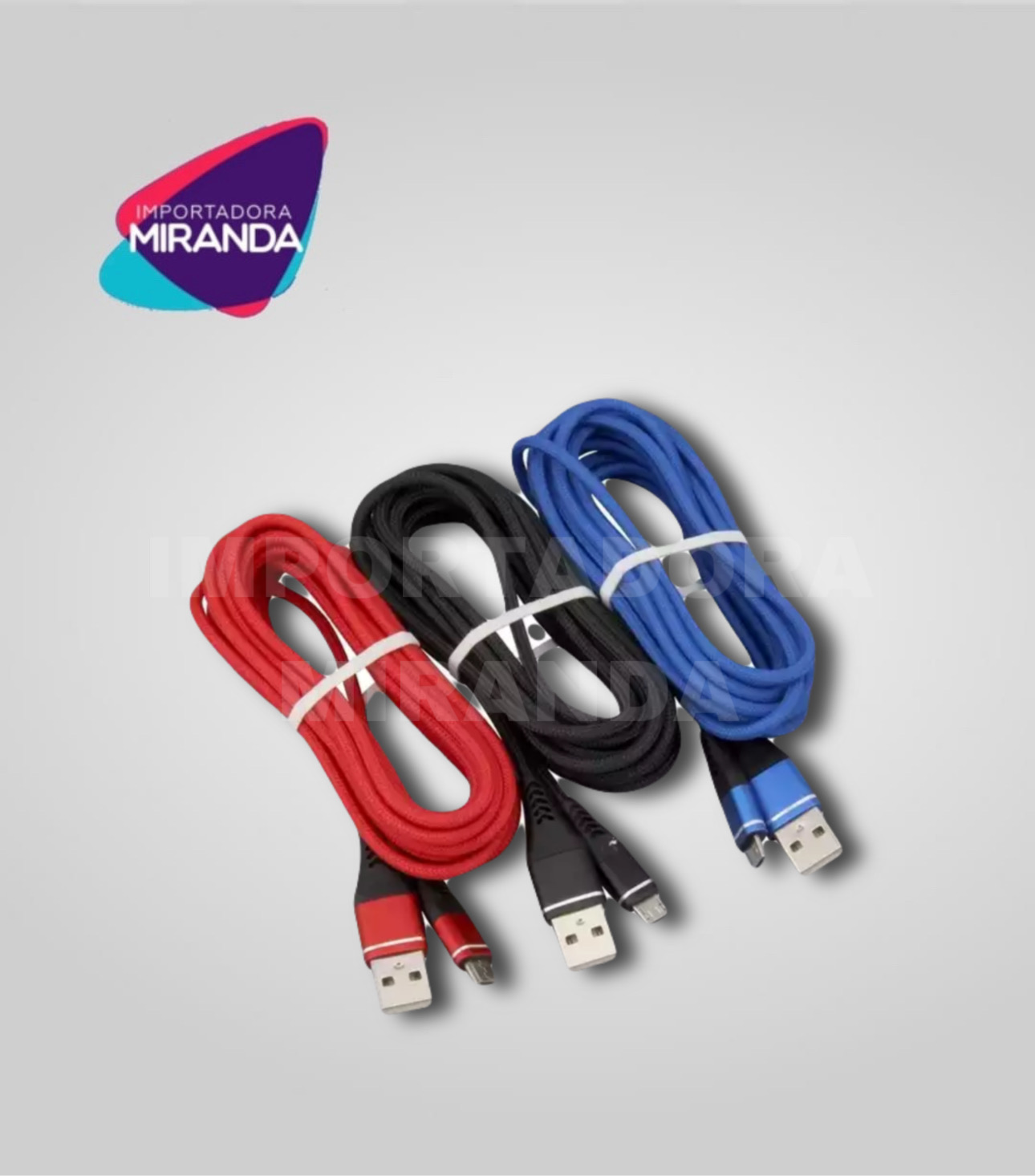 CABLE V8 DE COLORES
