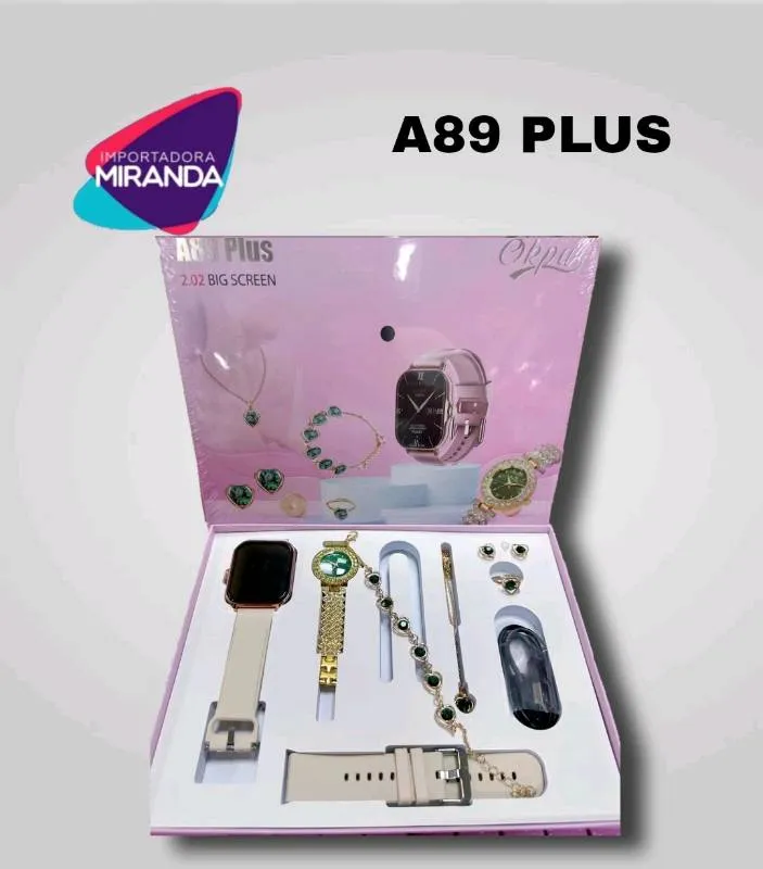 SMARTWATCH 6EN1 A89 PLUS