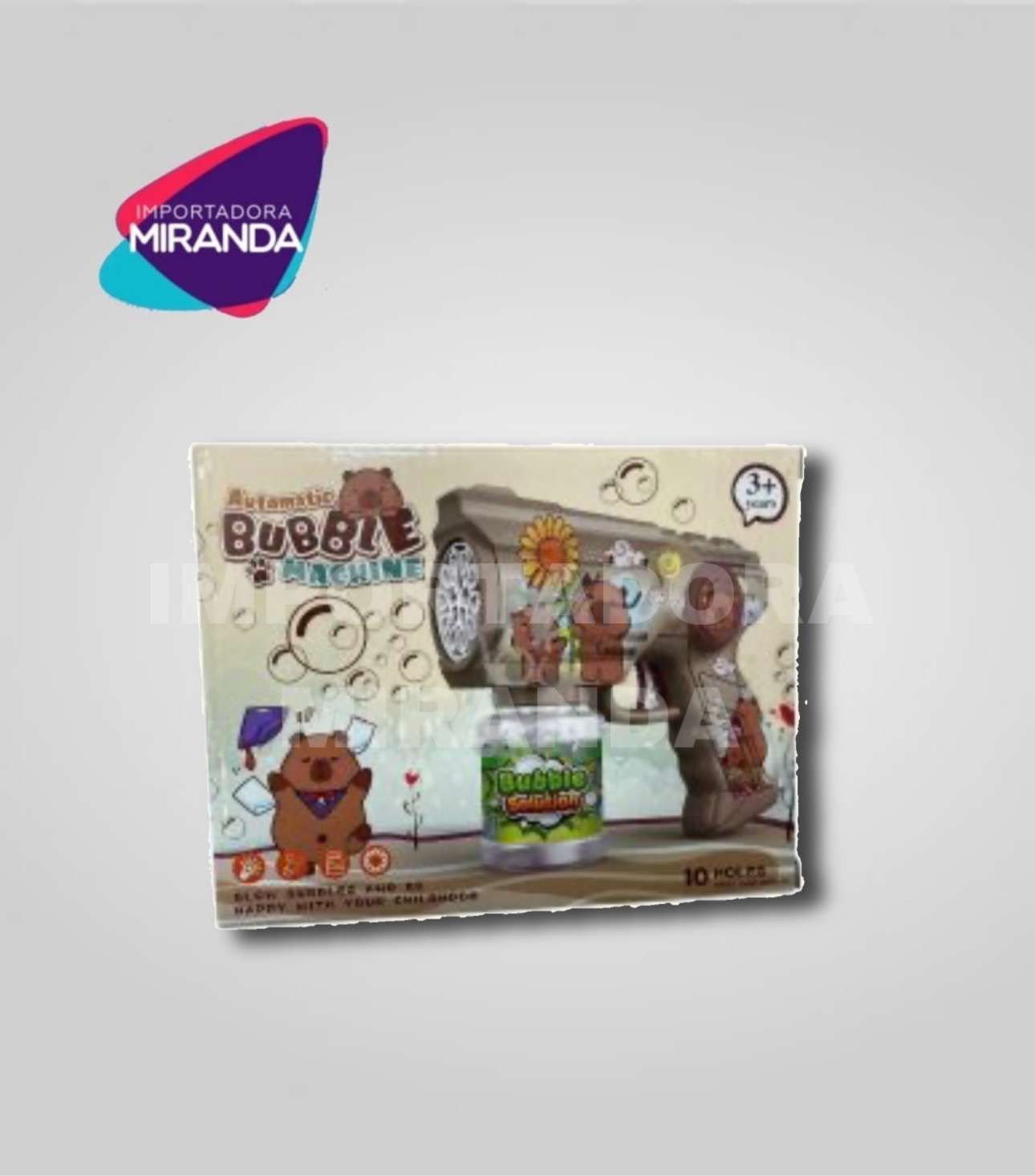 MÁQUINA DE BURBUJAS CAPIBARA