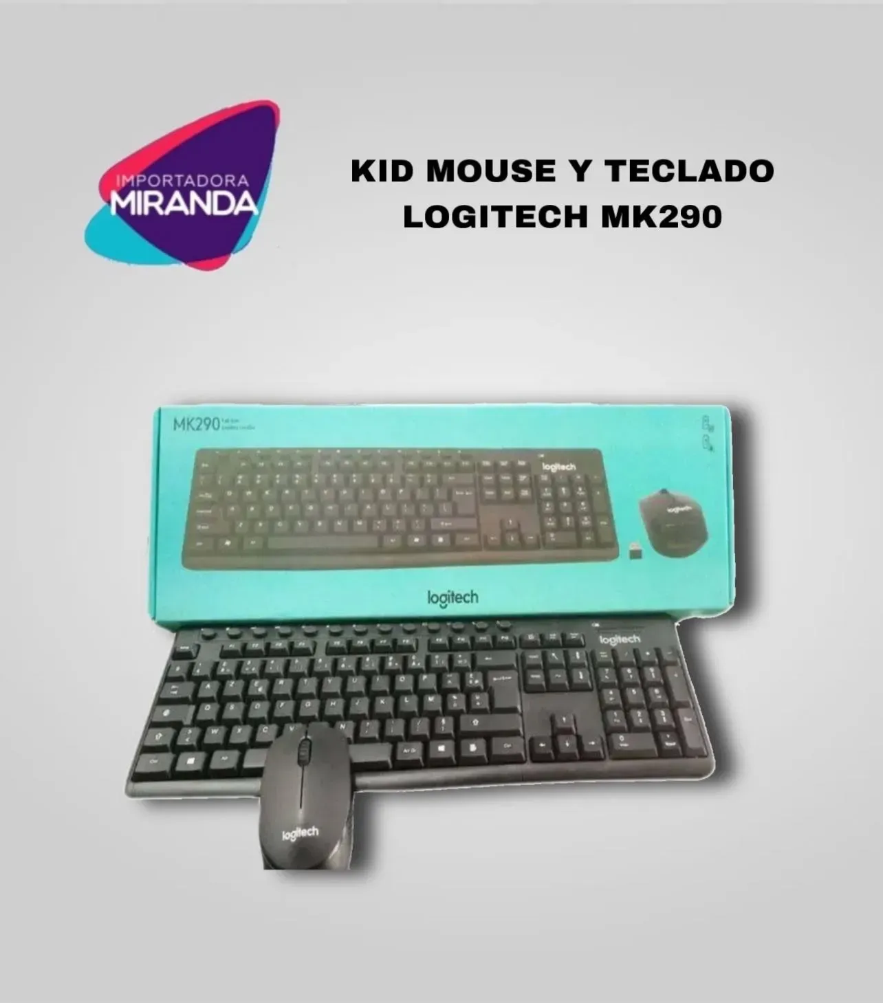 KIT TECLADO MOUSE MK290