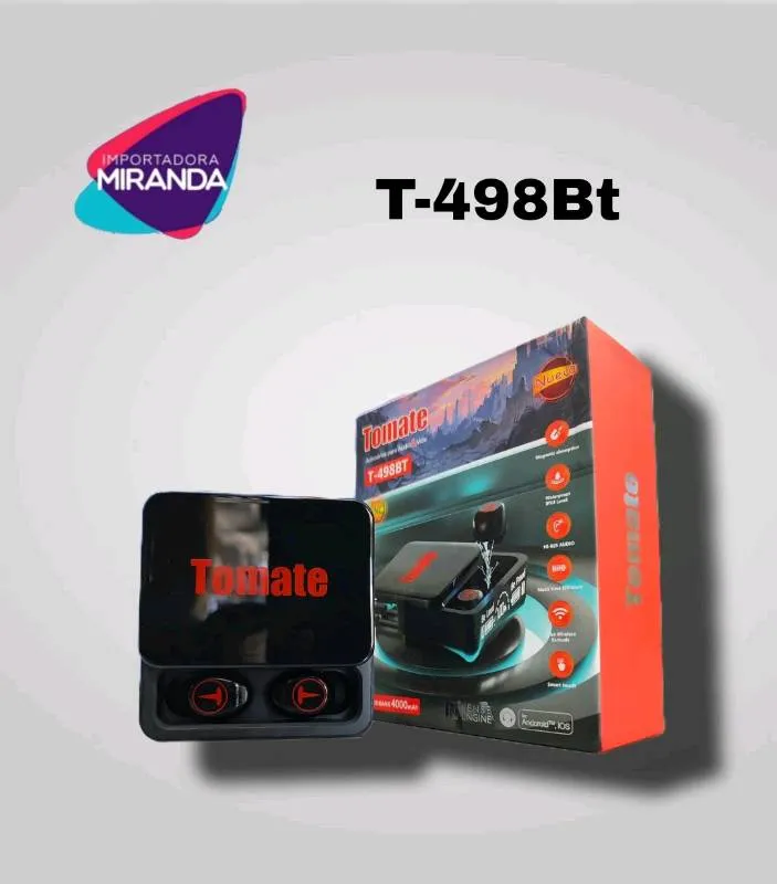 AUDIFONO TOMATE T-498BT