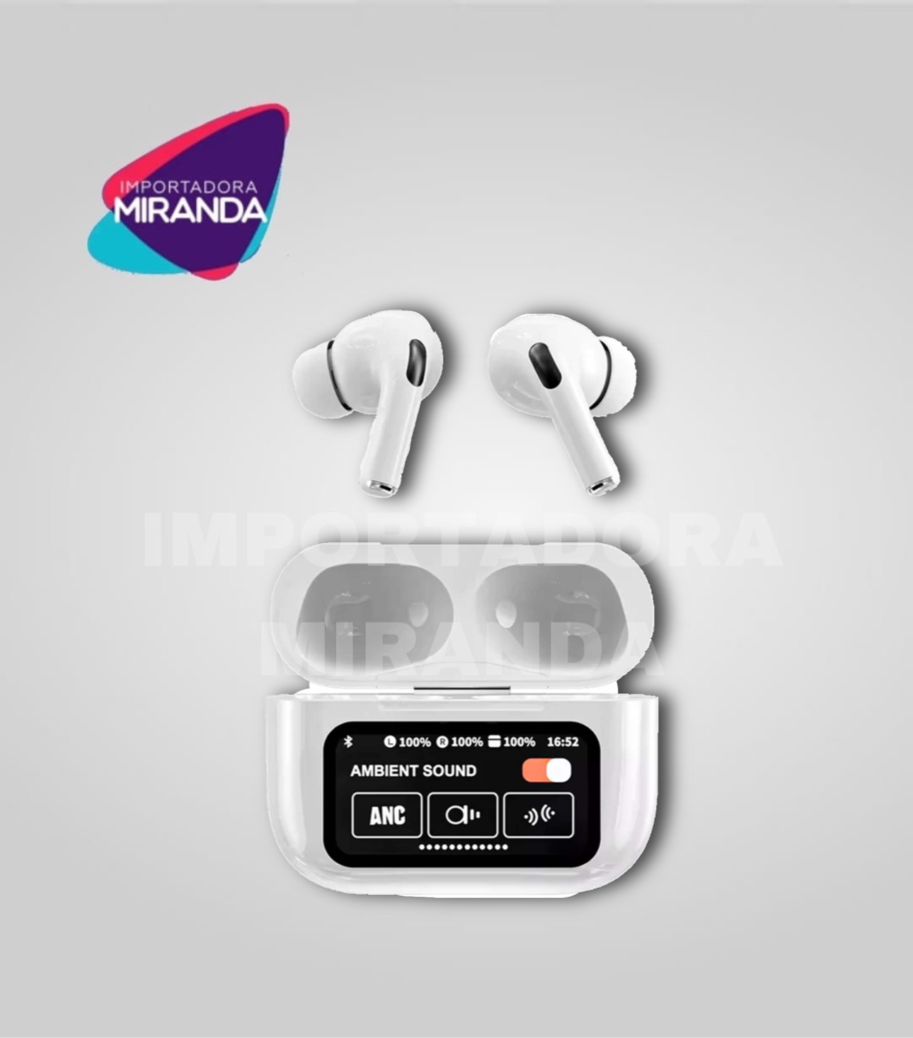 AUDIFONO CON PANTALLA CAJA NEGRA