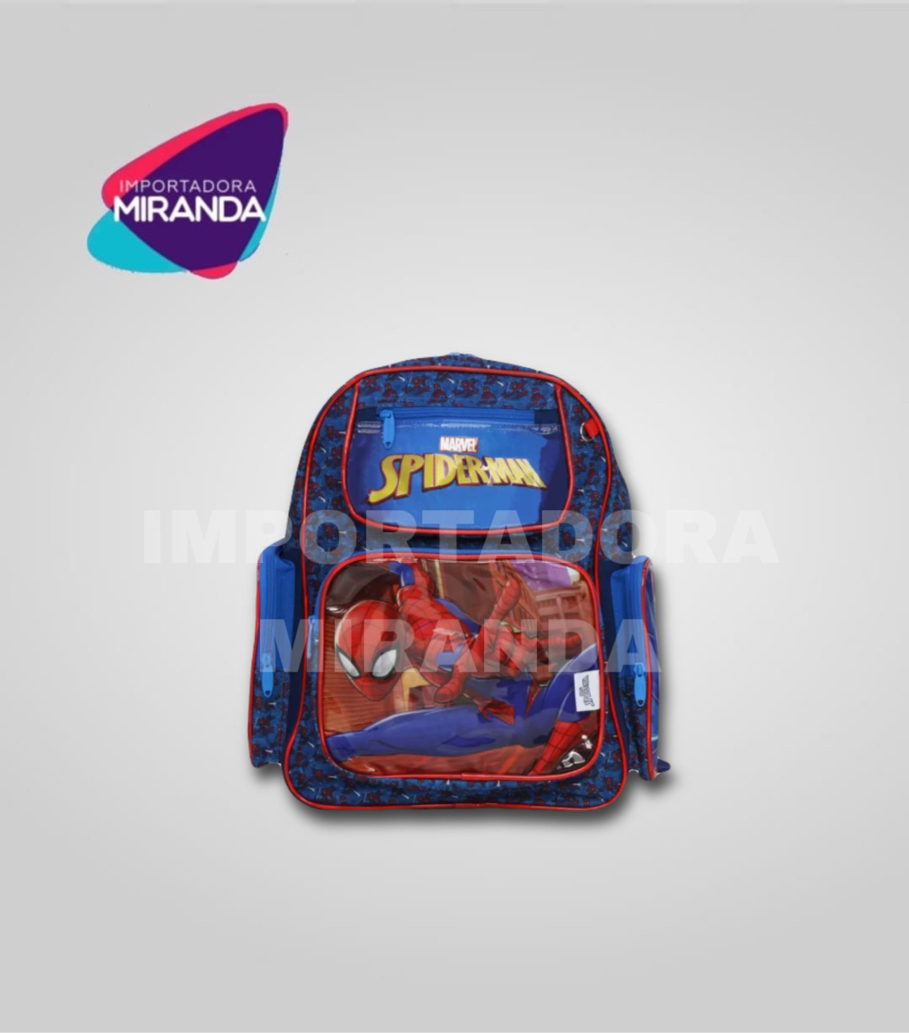 KIT CON MOCHILA ELSA Y SPIDERMAN