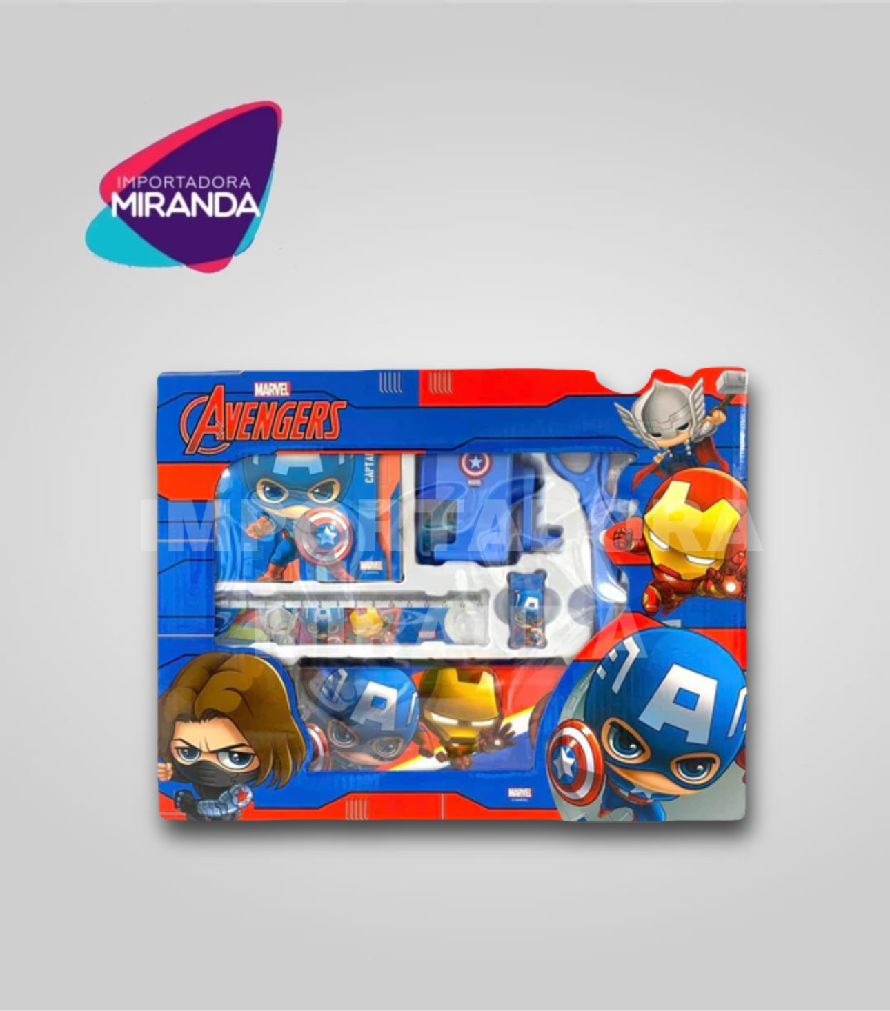 KIT ESCOLAR ELSA Y MARVEL DM6049