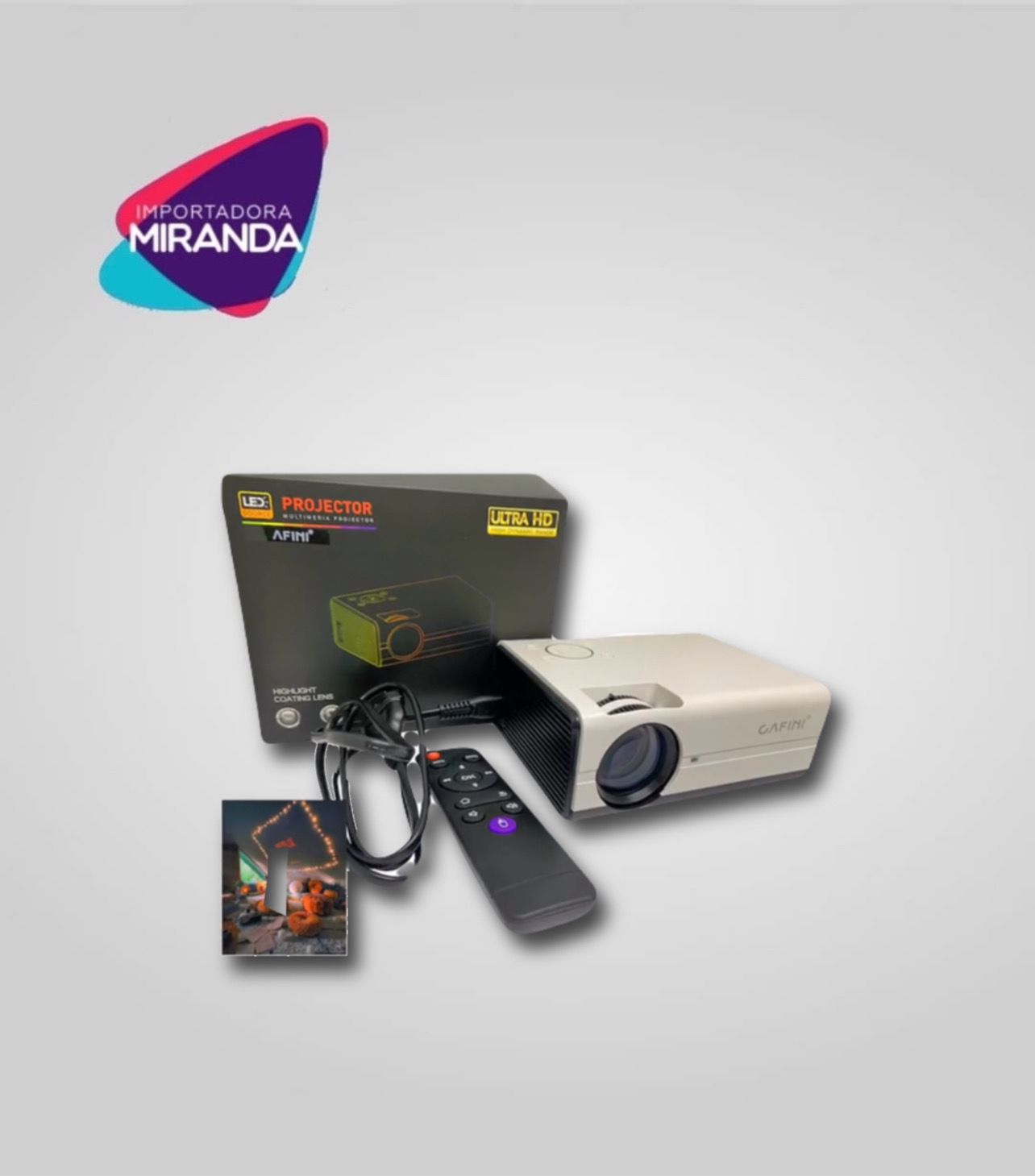 PROYECTORA CAFINI CAJA NEGRA