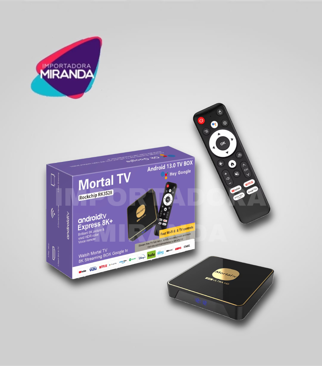 TVBOX MORTAL T3 RK3528