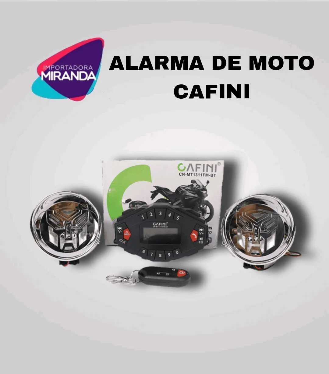 ALARMA DE MOTO CAFINI