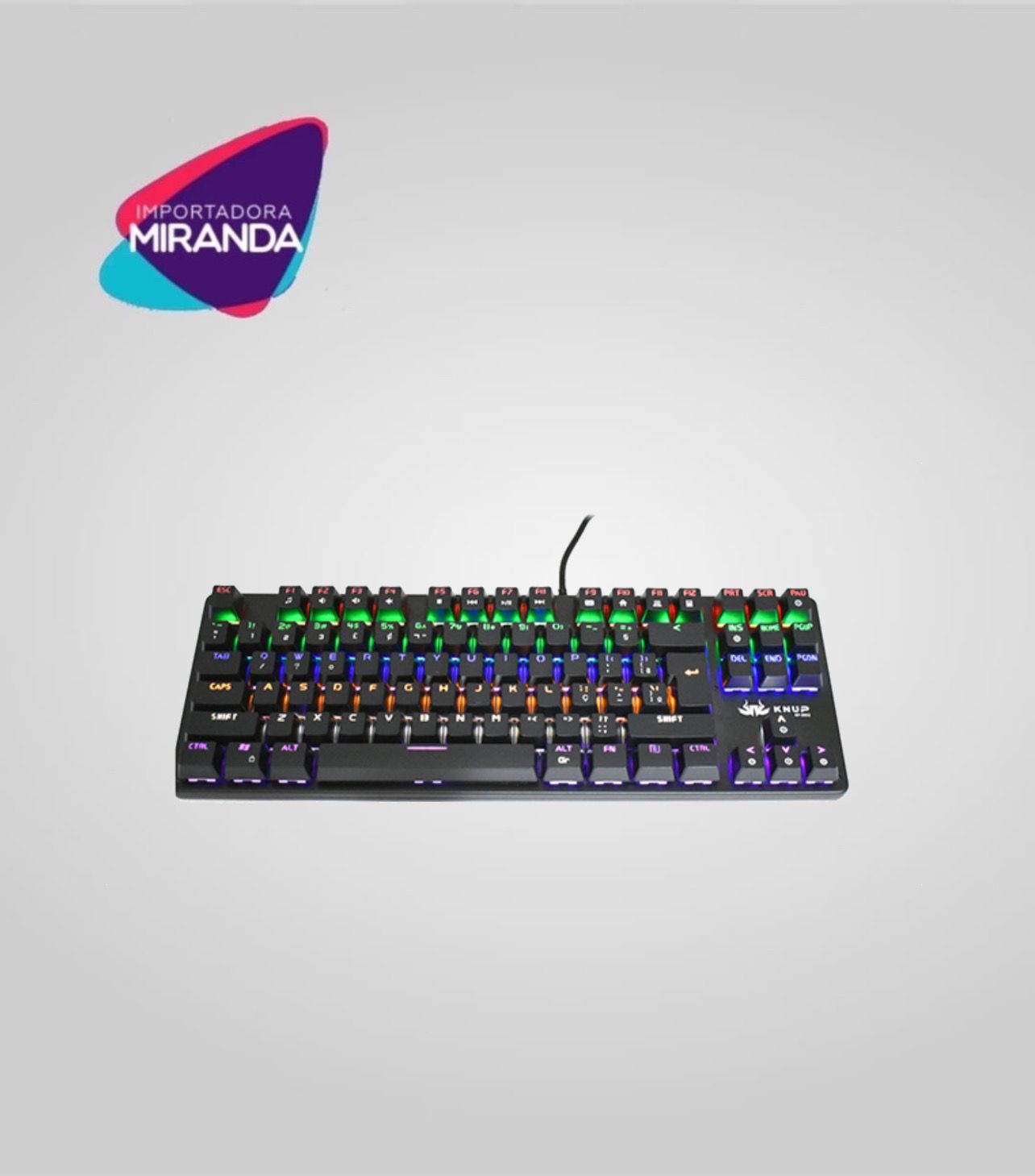 TECLADO GAMER KNUP MECANICO