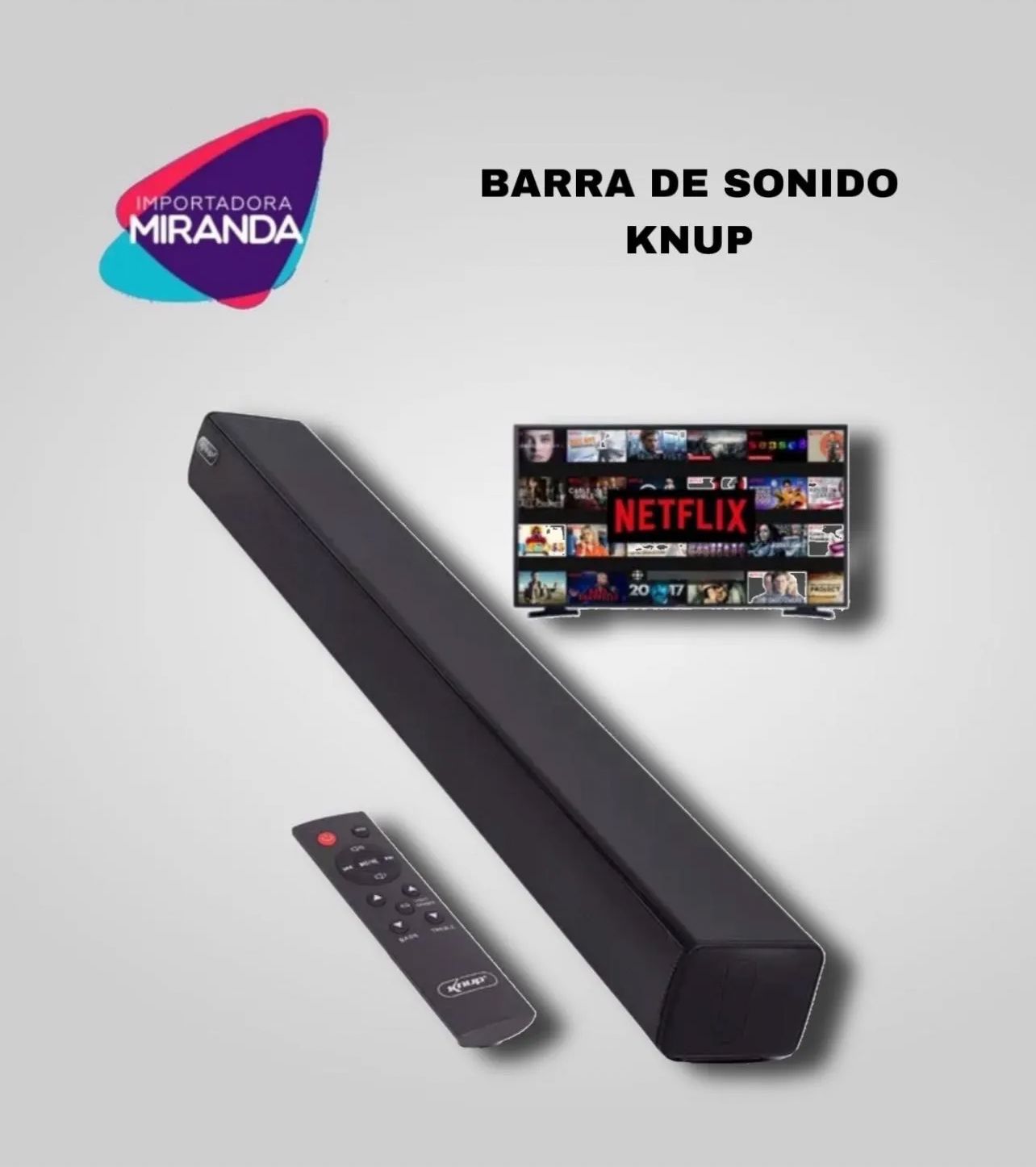 Barra de sonido Knup 6034