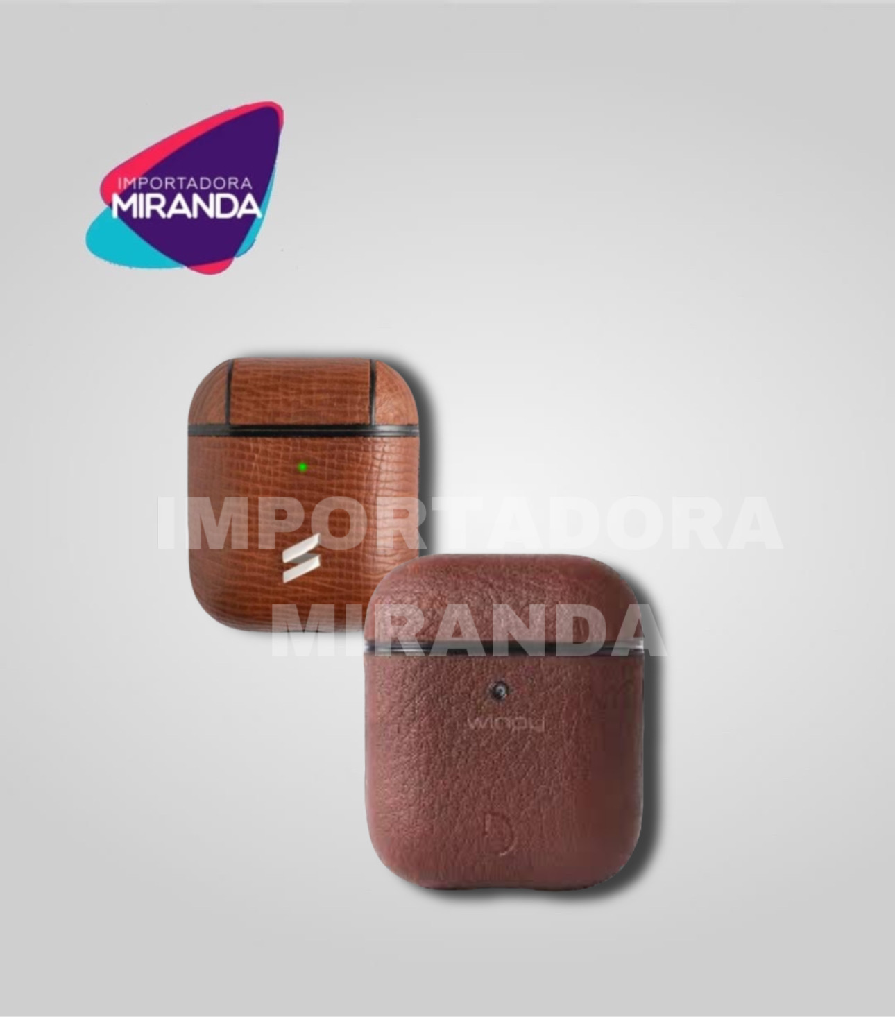 FUNDA CON TEXTURA DURA AIRPODS 1RA GEN