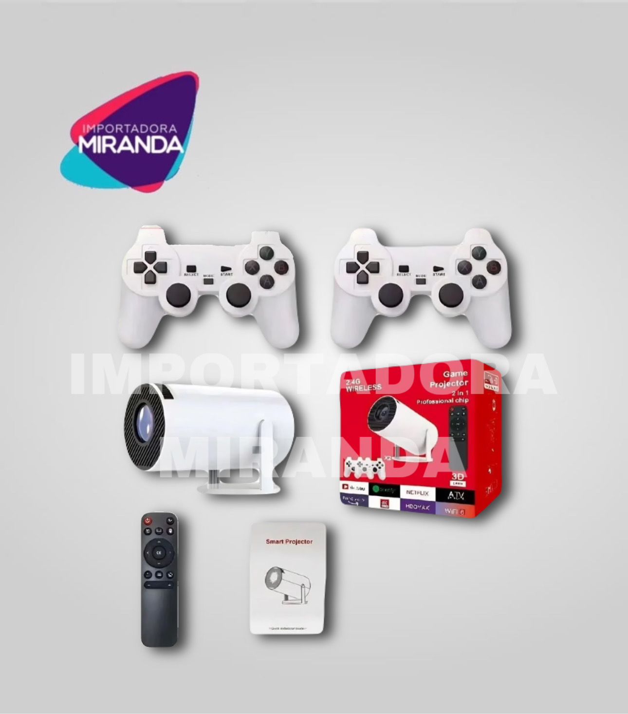 PROYECTOR WIRELESS HY300 CON JUEGOS