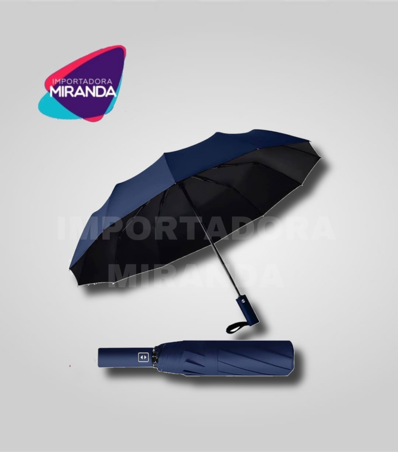 PARAGUA SIN LUZ CON BOTÓN DE CIERRE