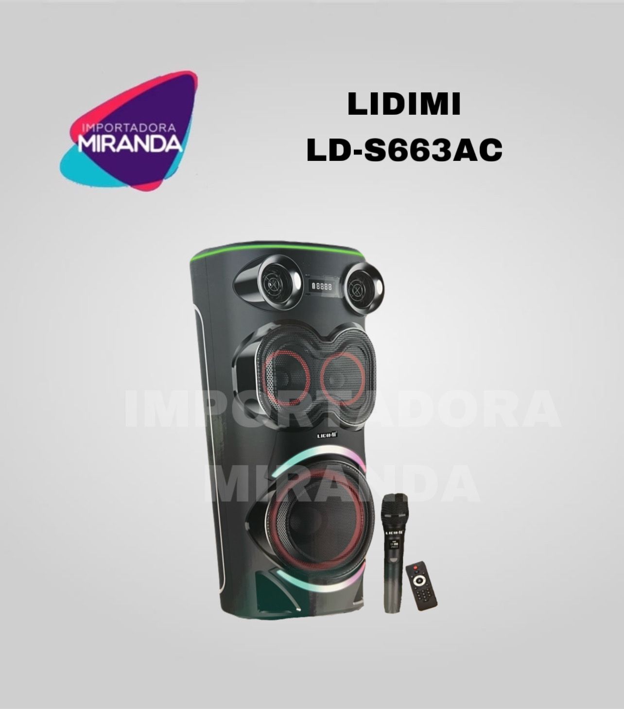 PARLANTE GRANDE LIDIMI LD S663AC