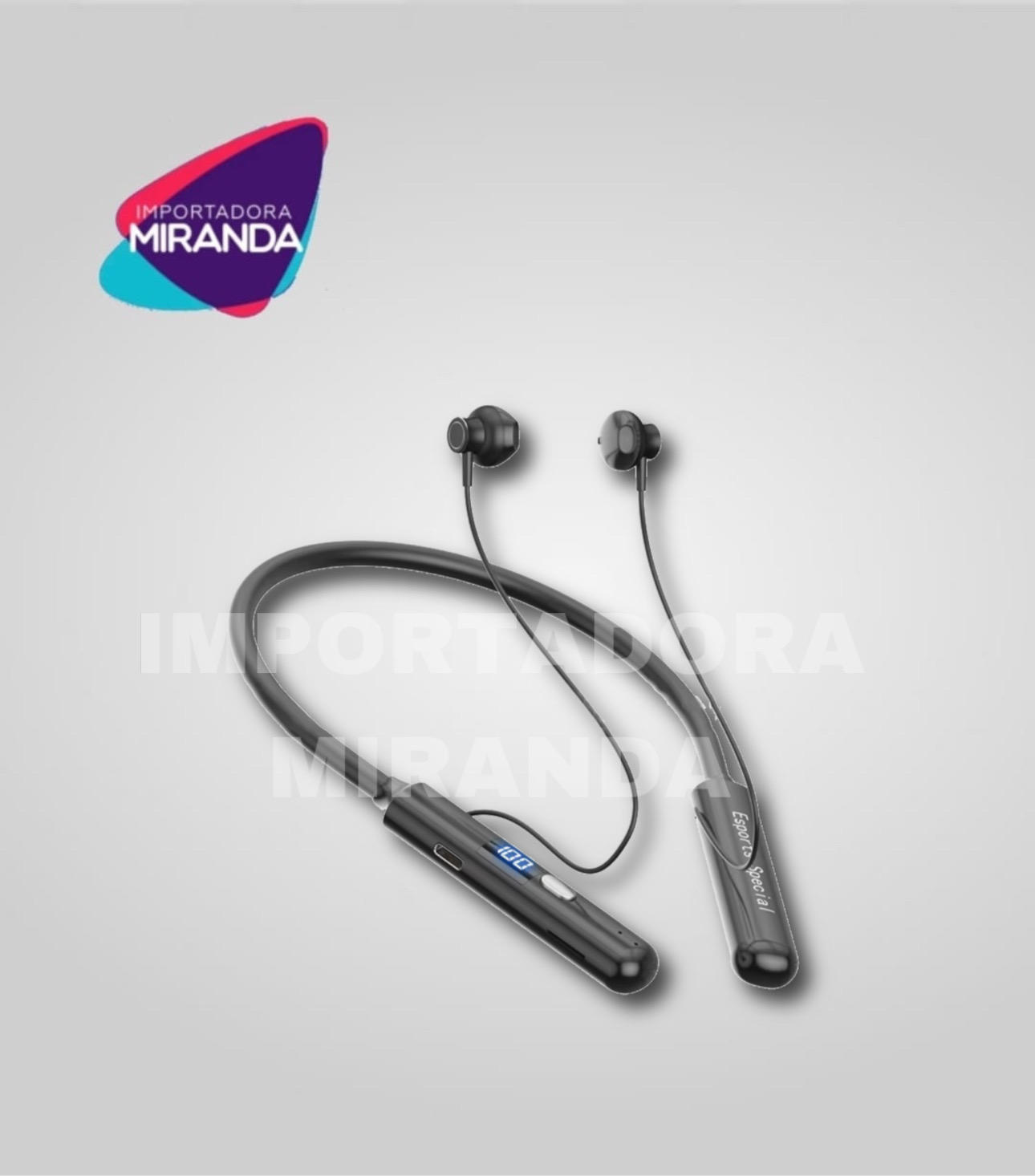 CUELLERA SIN GOMAS  BT2103 (CON PANTALLA )