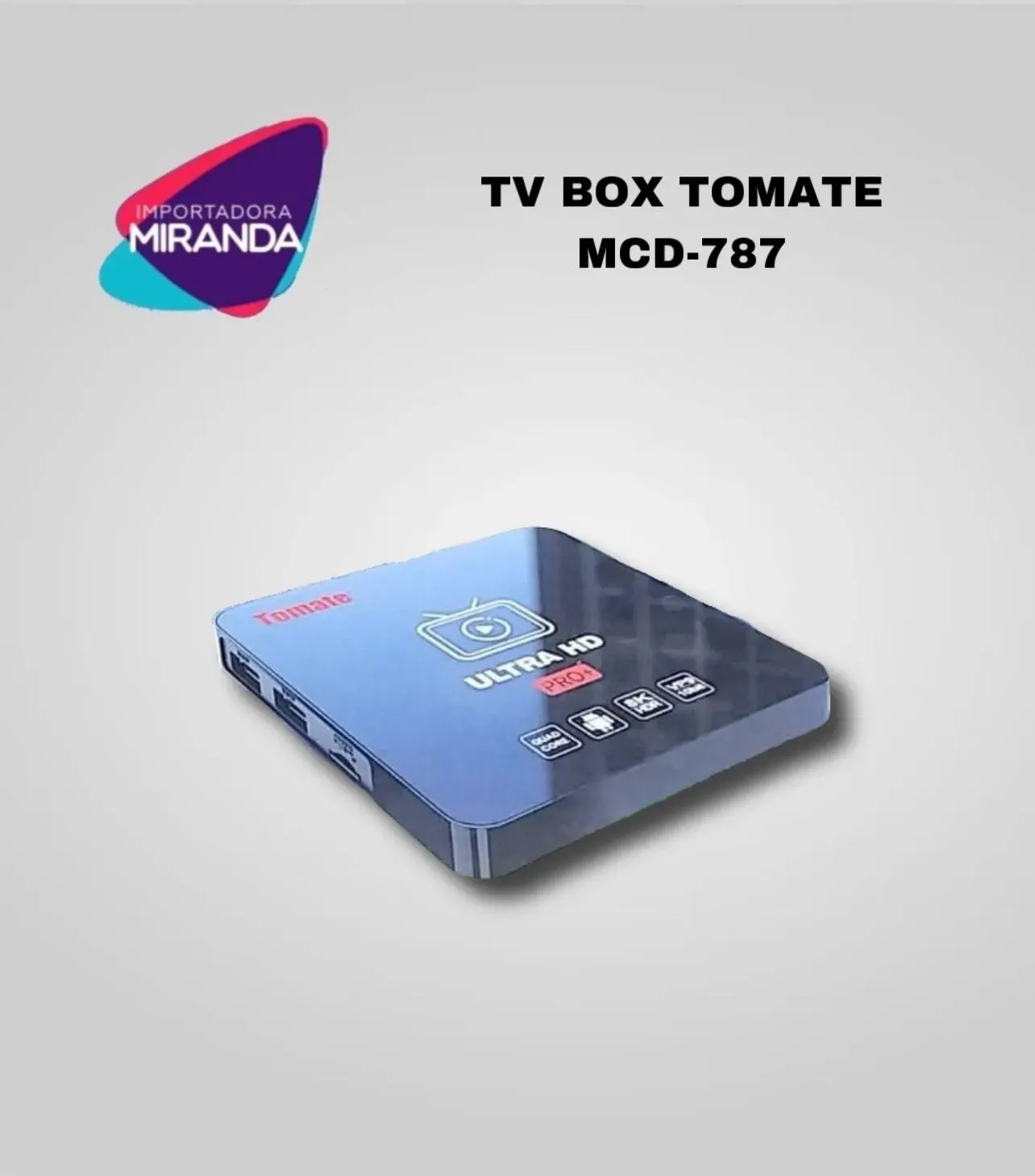 TV BOX TOMATE MCD787