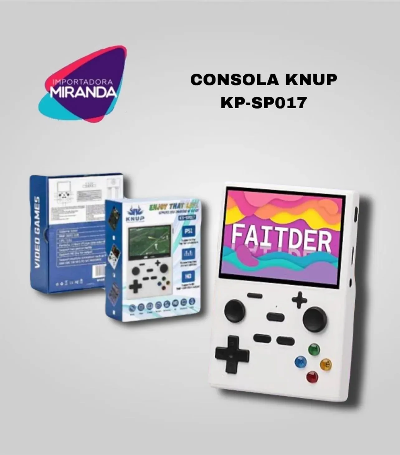 CONSOLA KNUP KP-SP017