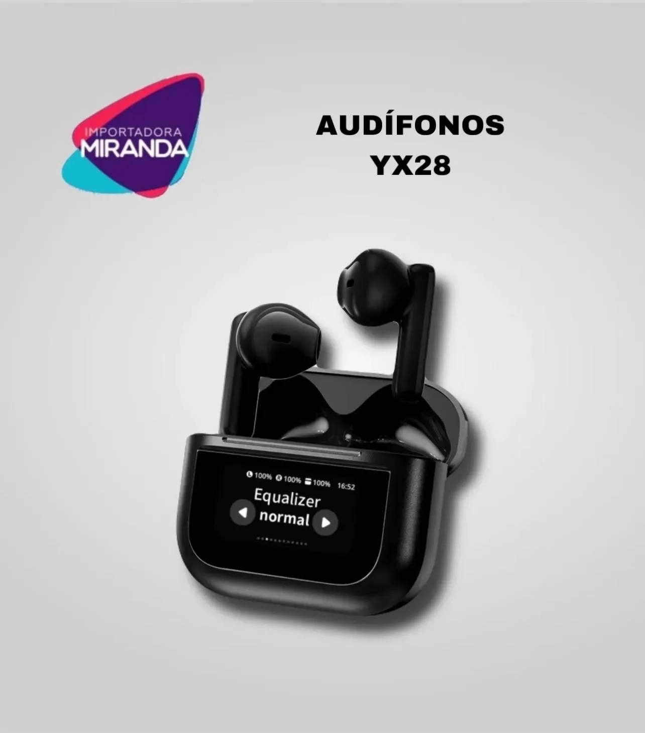 AUDIFONOS CON PANTALLA YX28