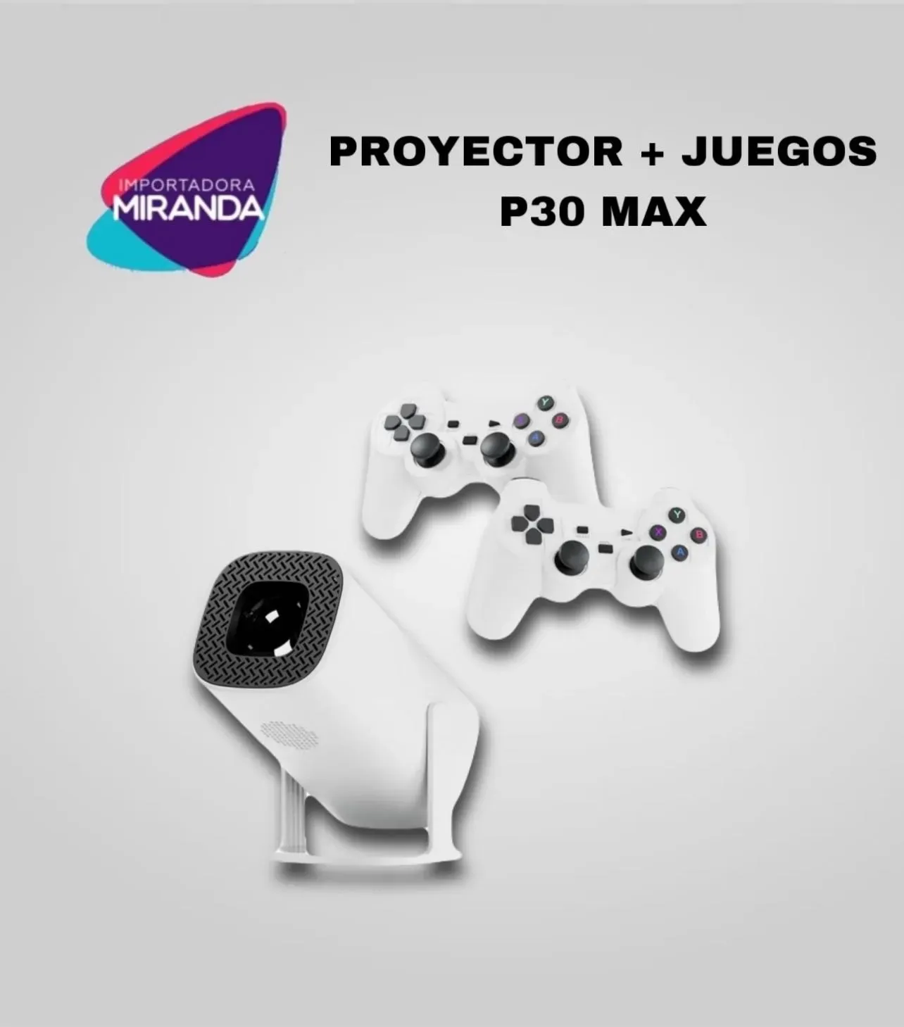 PROYECTORA CON JUEGOS P30 MAX