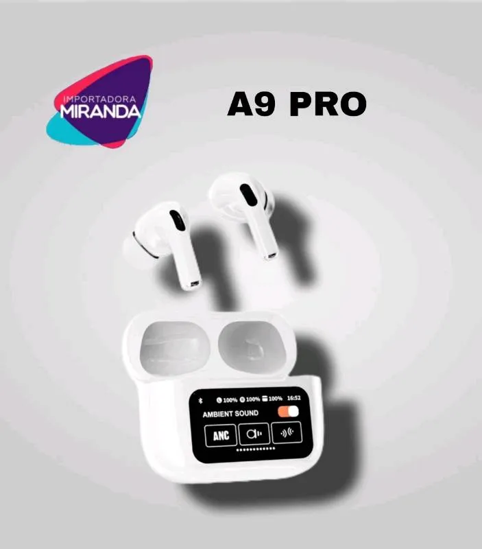 AUDIFONOS A9 PRO (PANTALLA TACTIL)