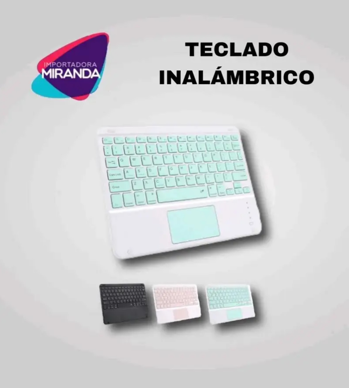 TECLADO DE COLORES WIRELESS