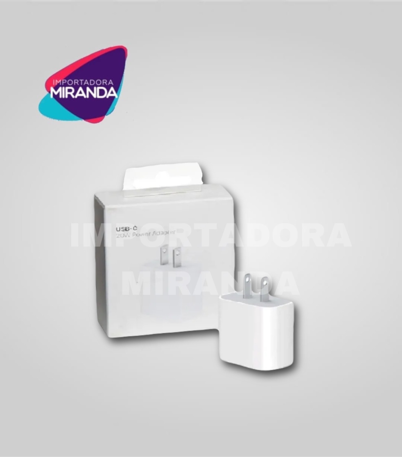 CAJA DE CARGA DE IPHONE