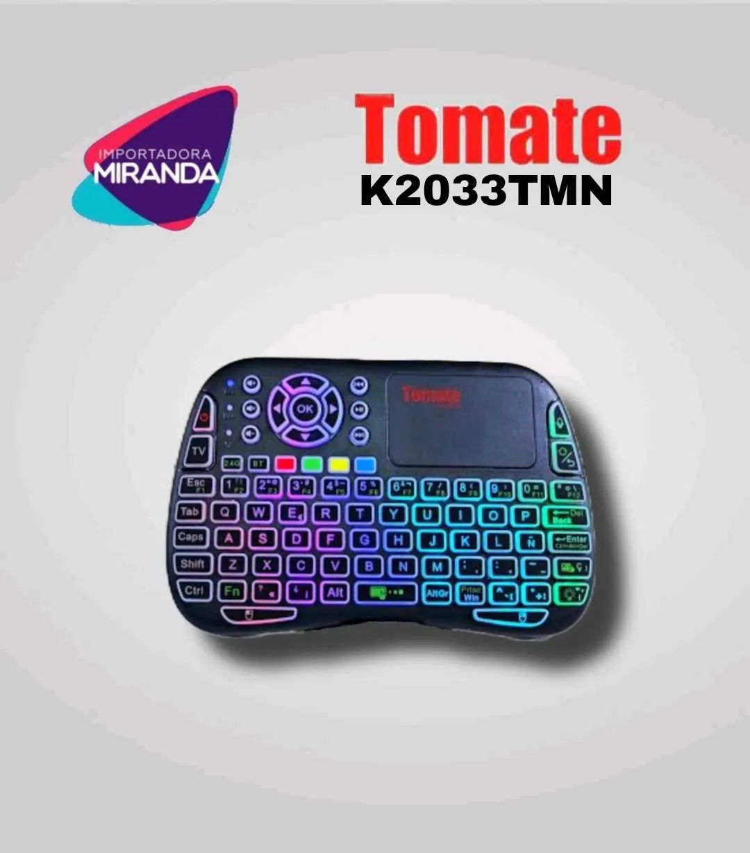 TECLADO MOUSE TOMATE K2033TMN