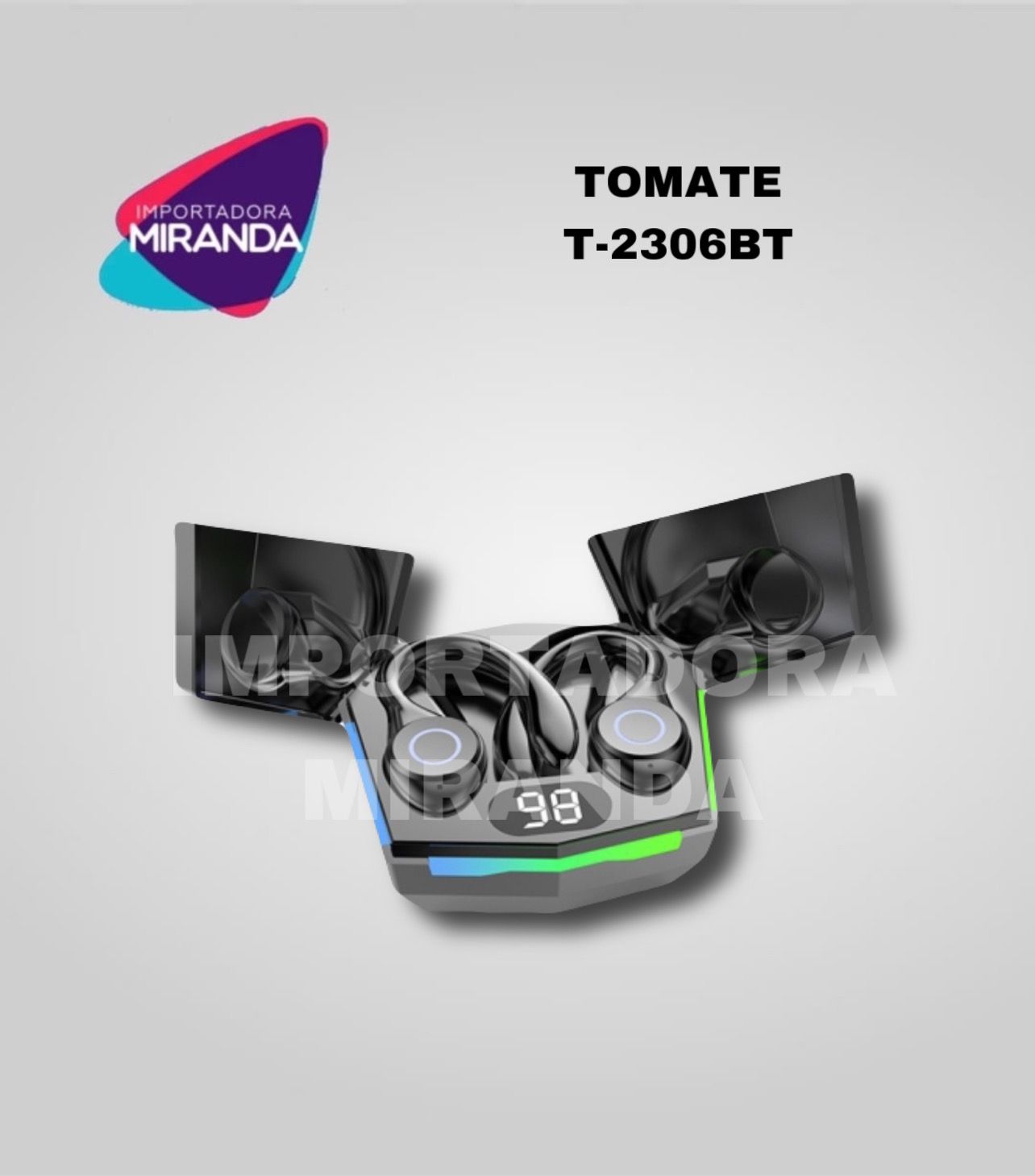 AUDIFONO TOMATE T-2306BT