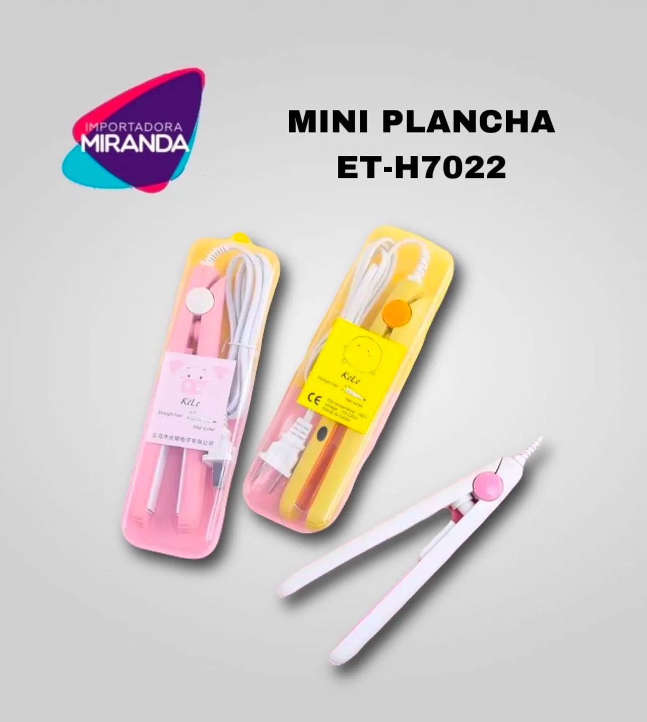 PLANCHA PARA CABELLO ETH7022