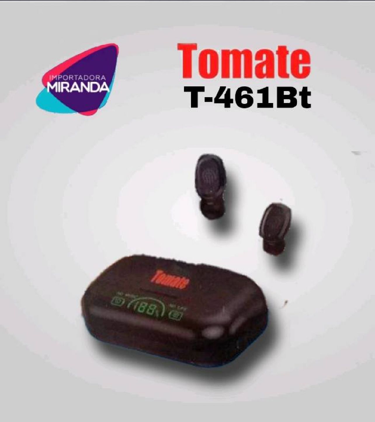 AUDIFONO TOMATE T-461BT