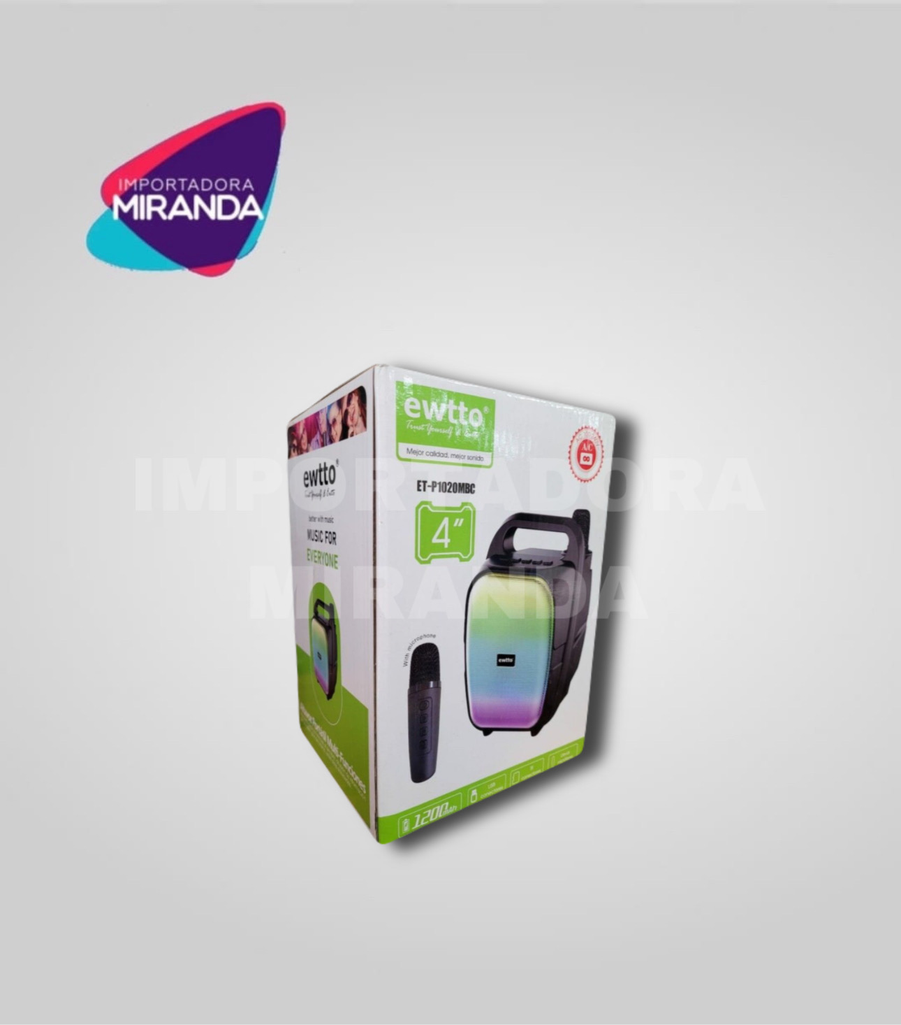 MINI PARLANTE EWTTO ETP1020MBC