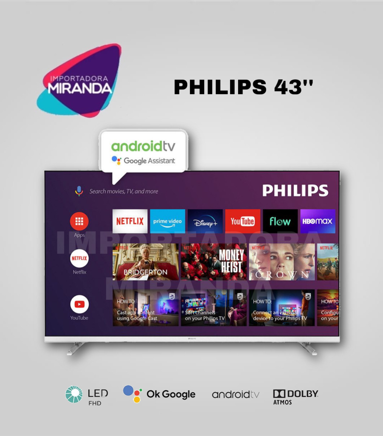 TV PHILIPS 43PUL