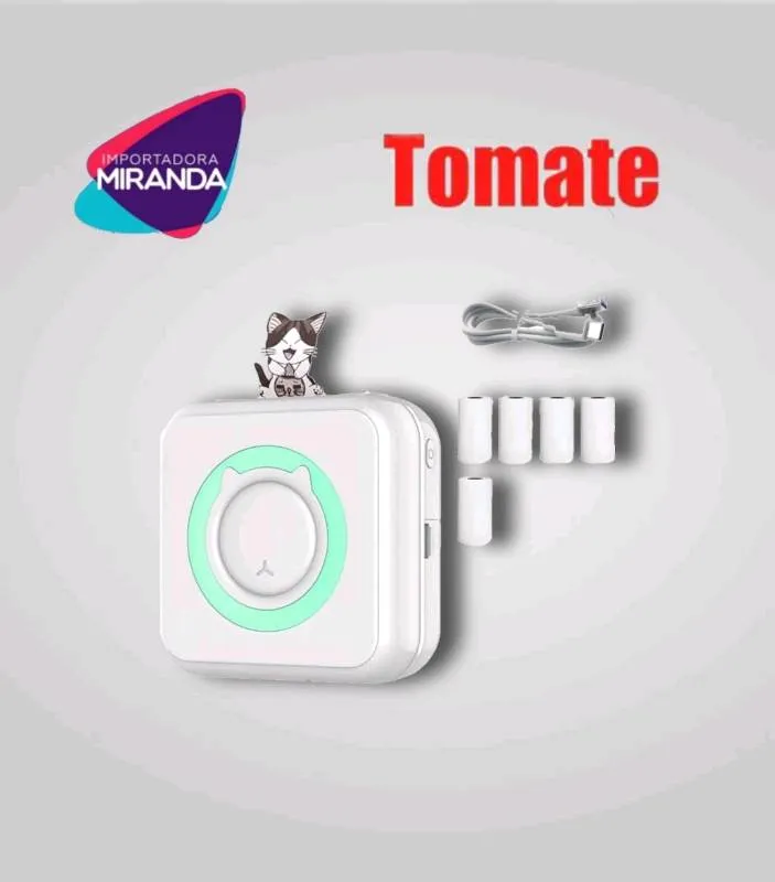 MINI IMPRESORA TERMICA TOMATE TV003