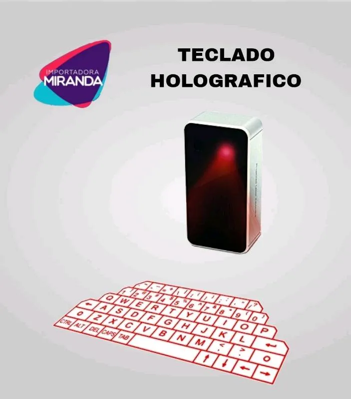 TECLADO HOLOGRAFICO