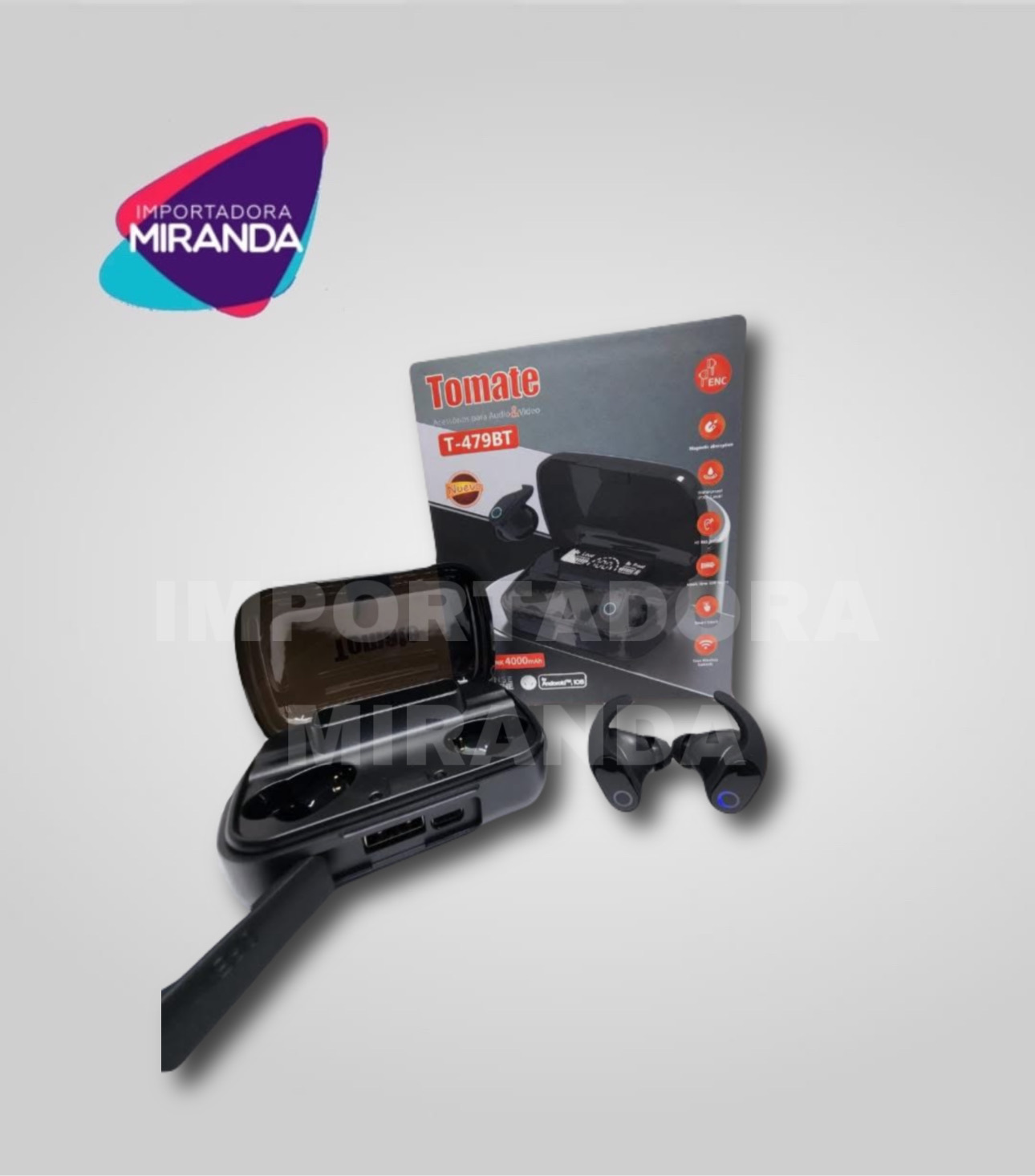 AUDIFONO TOMATE T479BT
