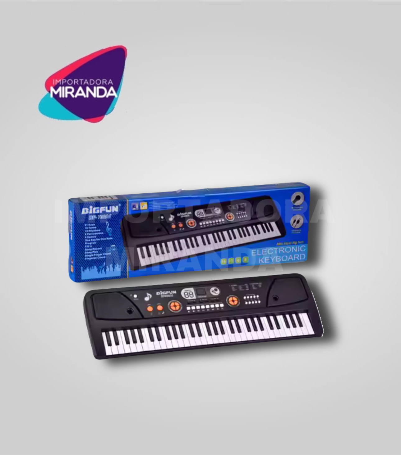 TECLADO ELECTRONICO BIGFUN BF730A1