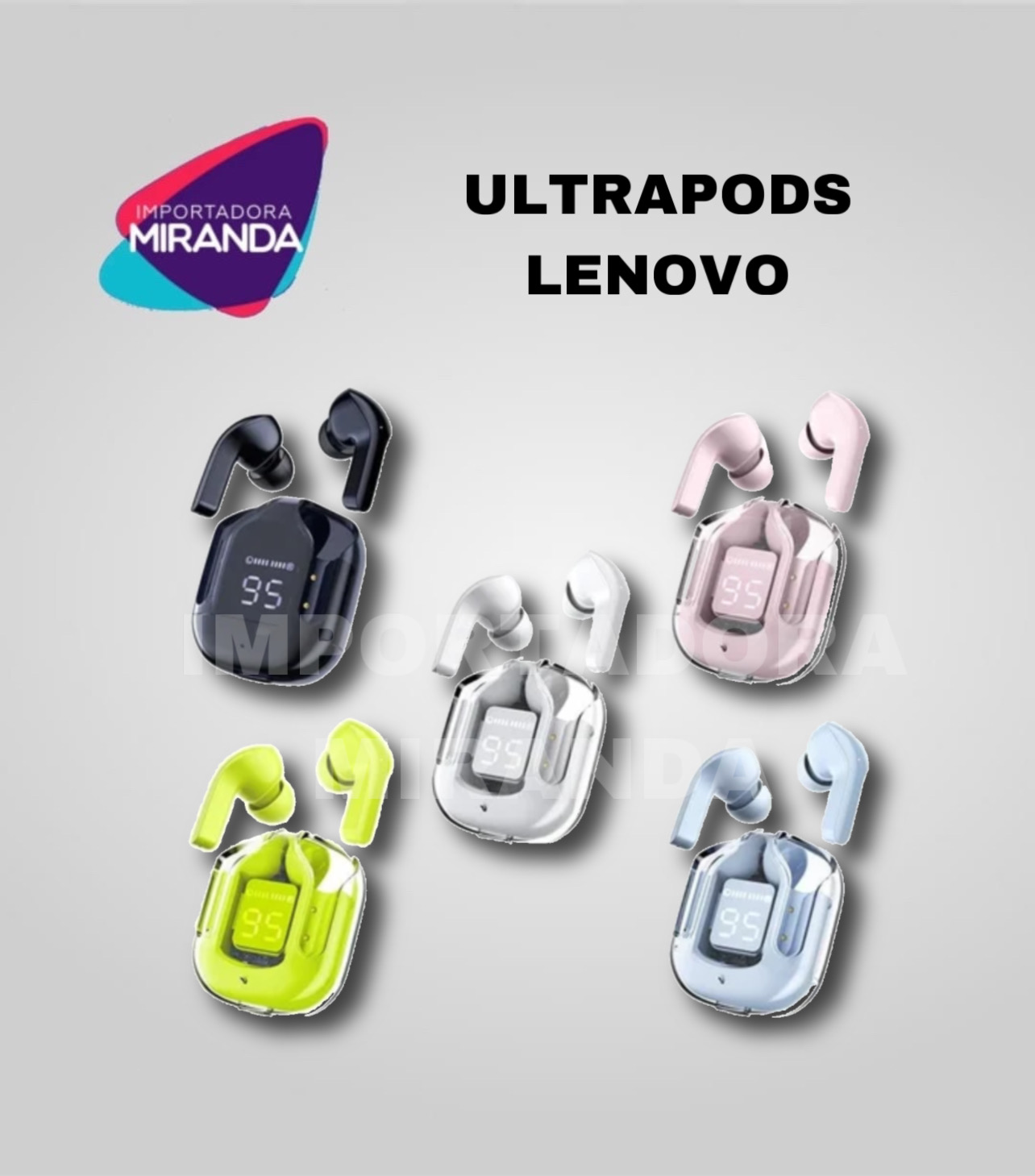 AUDIFONOS TRANSPARENTES LENOVO