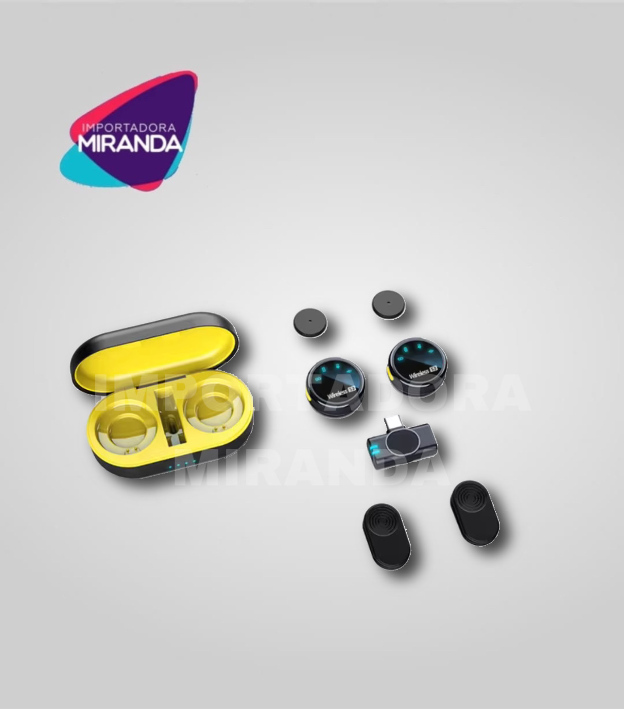 MICROFONO REDONDO INALAMBRICO