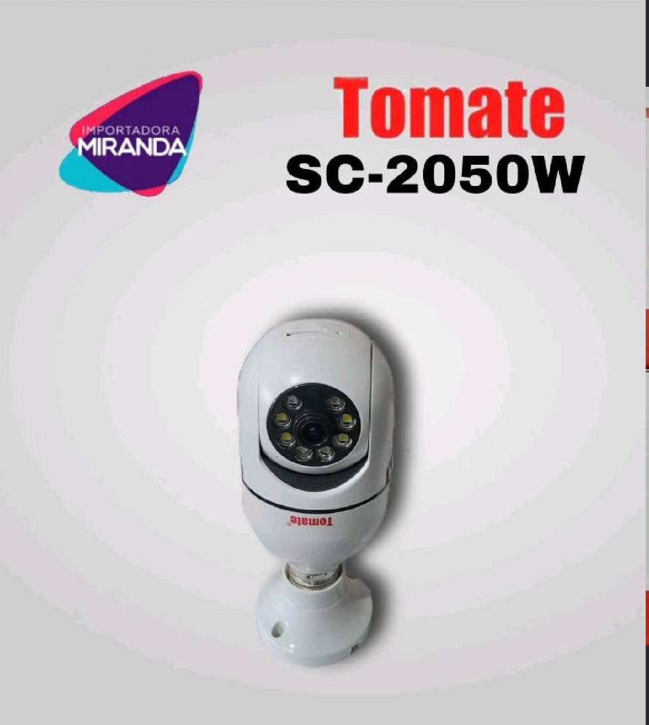 CAMARA FOCO TOMATE SC-2050W,S3006W