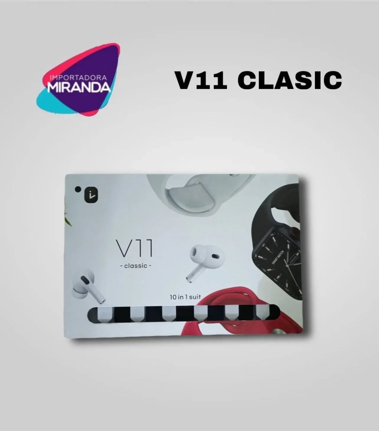 SMARTWATCH V11 CLASIC (9en1)