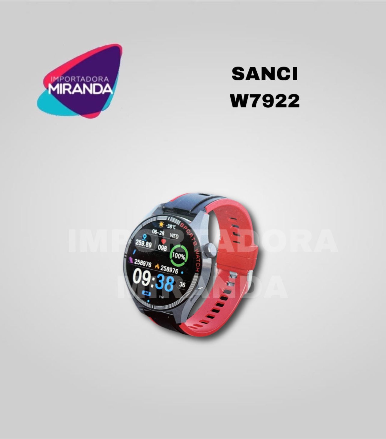 SMARTWATCH SANCI W7922