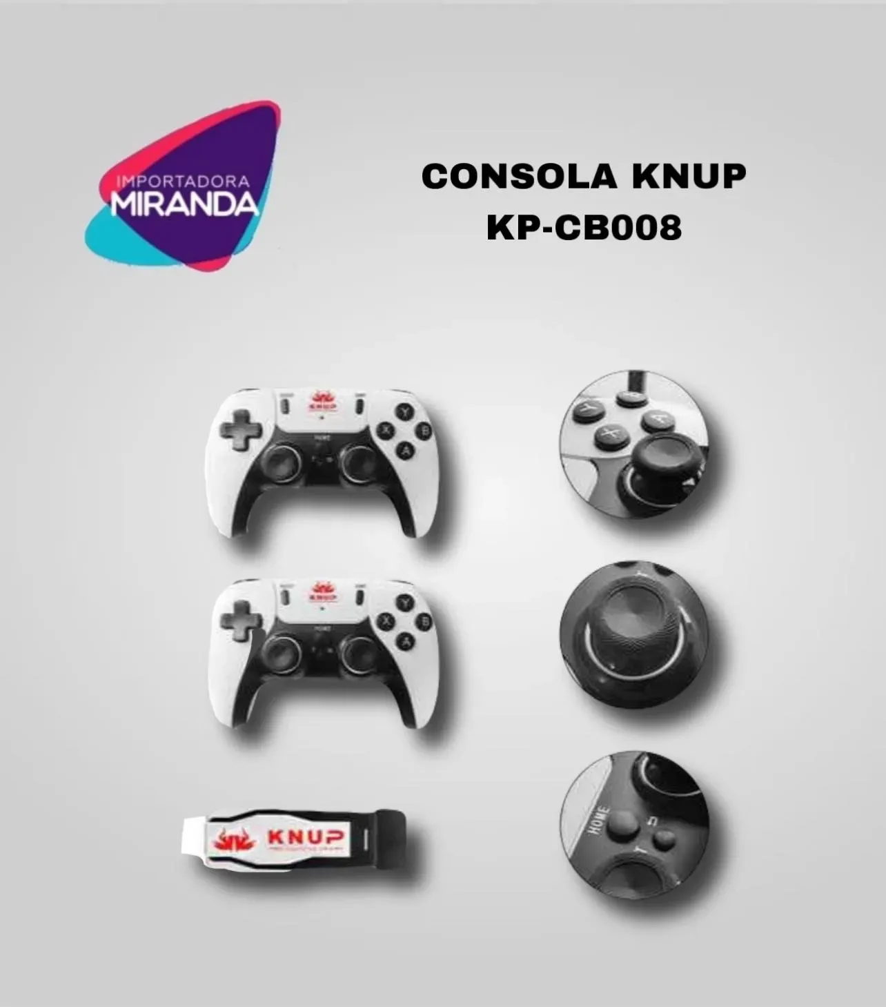 CONSOLA KNUP KP-CB008