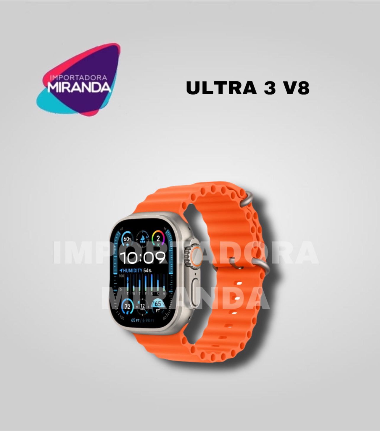SMARTWATCH ULTRA 3 V8