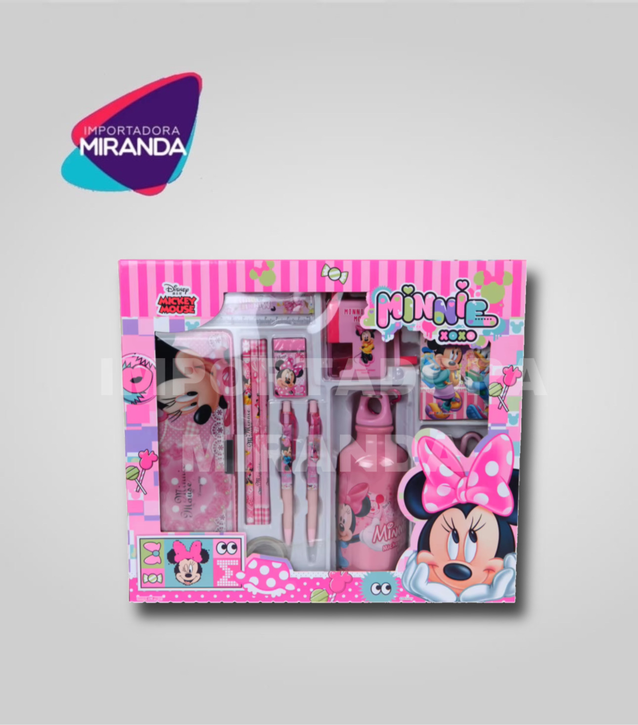 KIT CON TOMATODO Y MATERIAL ESCOLAR